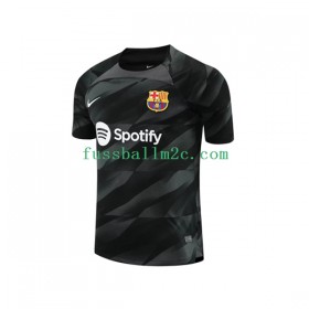 Fußballtrikots FC Barcelona Torwart Auswärts Trikotsatz 2023-2024